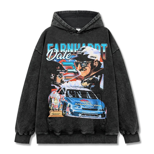 VINTAGE GRAPHIC TEE&HOODIE |Dale Earnhardt V9.1