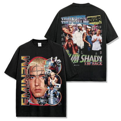HIGH STREET HIP-HOP STAR BEDRUCKTES VINTAGE-T-SHIRT | CHRIS BROWN V7.6