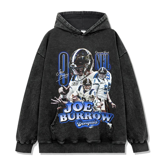 VINTAGE GRAPHIC TEE&HOODIE |Joe Burrow V8.28
