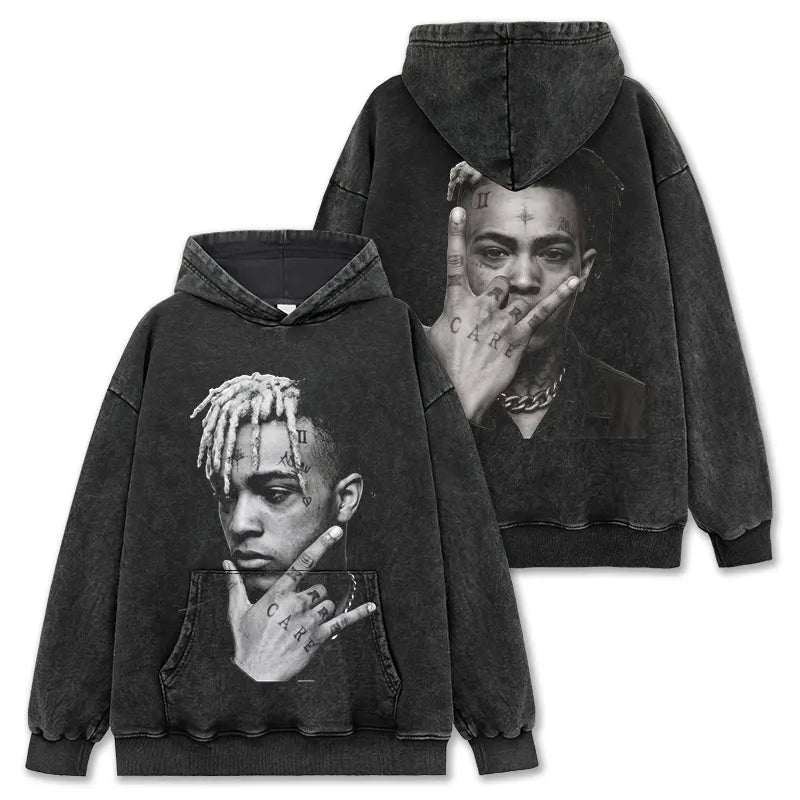HIGH STREET HIP-HOP STAR BEDRUCKTES VINTAGE-T-SHIRT | CHRIS BROWN V7.6