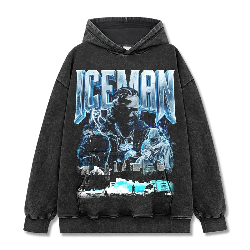 HIGH STREET HIP-HOP STAR BEDRUCKTES VINTAGE-T-SHIRT | CHRIS BROWN V7.6