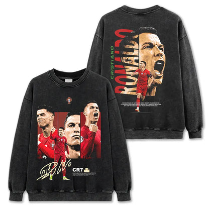 VINTAGE GRAPHIC TEE&HODDIE |RONALDO V9.23