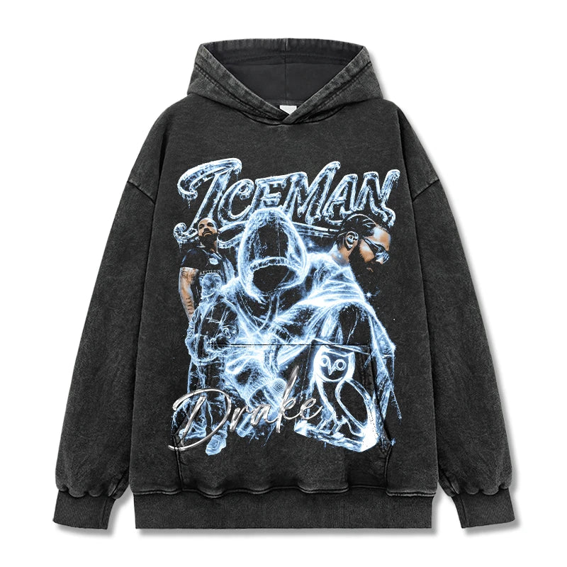 HIGH STREET HIP-HOP STAR BEDRUCKTES VINTAGE-T-SHIRT | CHRIS BROWN V7.6