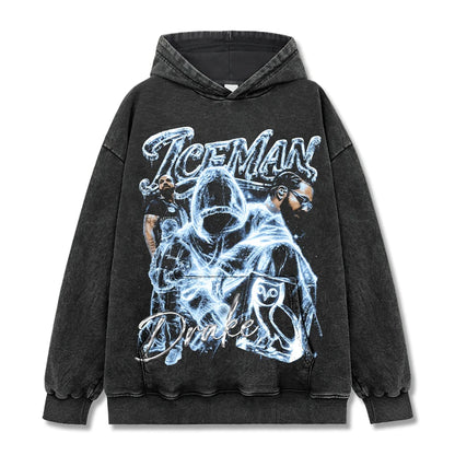 HIGH STREET HIP-HOP STAR BEDRUCKTES VINTAGE-T-SHIRT | CHRIS BROWN V7.6